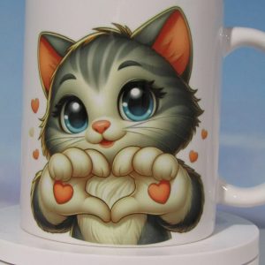 Mug Coeur chaton, CC_2024_01