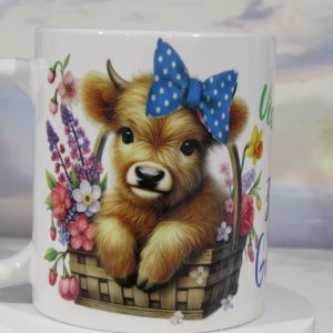 Mugs Anniversaire, Vachette, panier, souhait en Alsacien AAVPB_2025_01