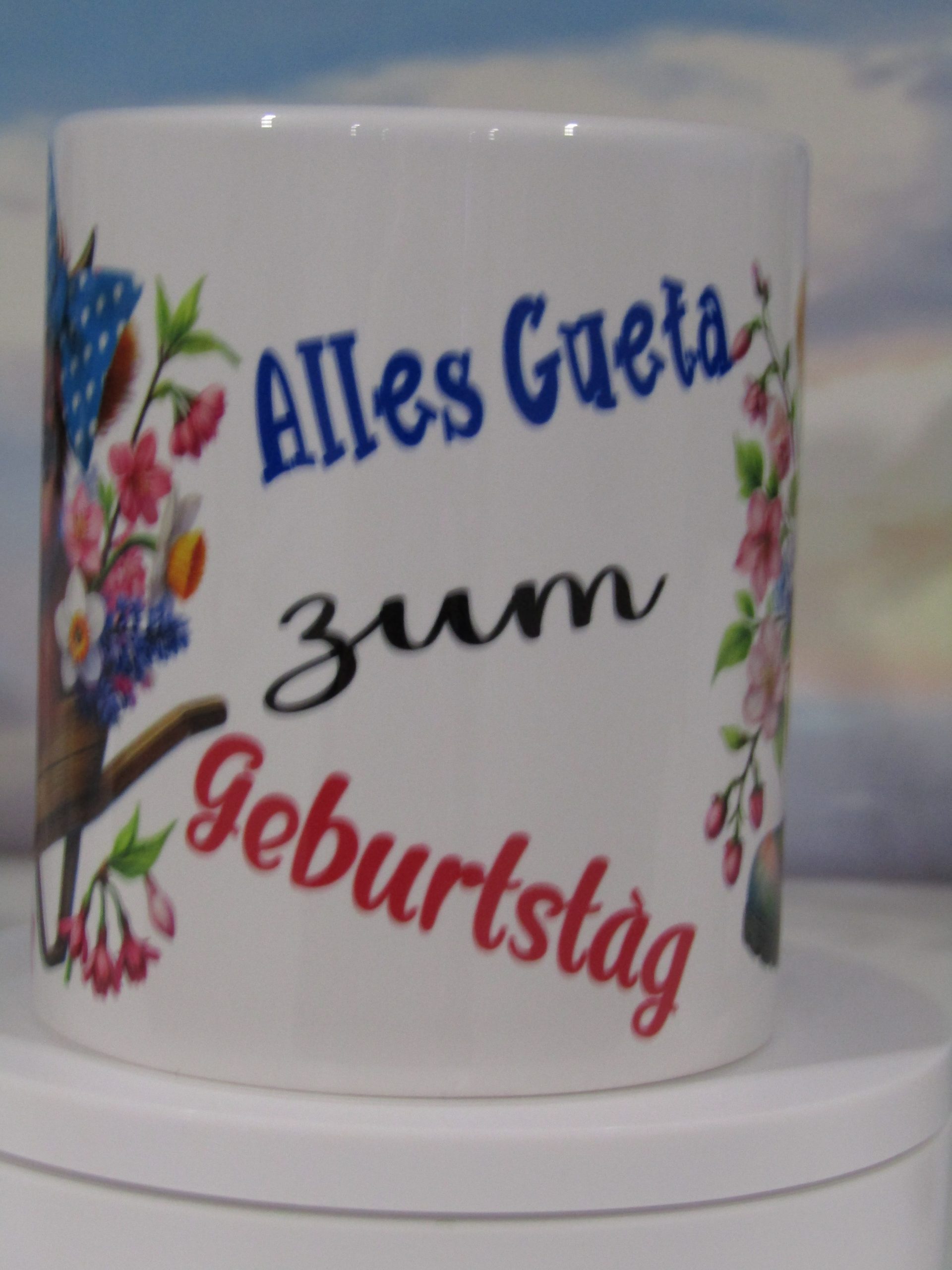 Mugs Anniversaire, Vachette, bottes, souhait en Alsacien AAVBB_2025_01 – Image 4